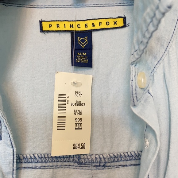 Prince & Fox Button Up - Picture 3 of 4